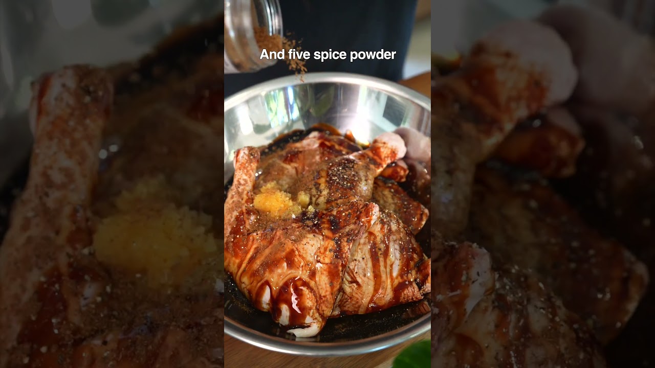 Soy Glazed Chicken Leg